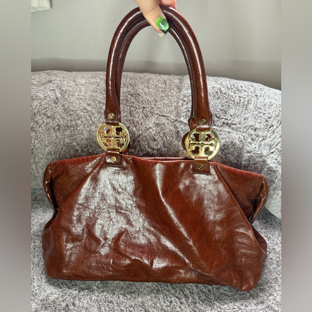 Tory Burch Leather Satchel / Shoulder Bag